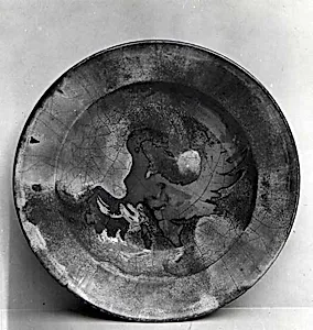 Plate by Herman A. Kähler|Kähler Potteries