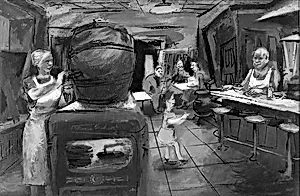 Saturday Night by Morris Neuwirth