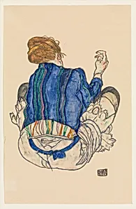 Seated Woman, Back View