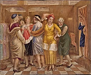 The Fitting Room by Kenneth Hayes Miller