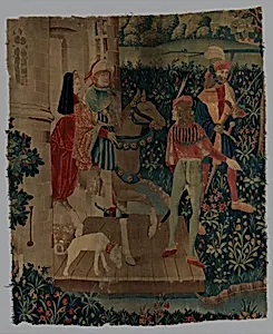 A Hunting Party Leaving a Castle (From Incidents in a Stag Hunt)