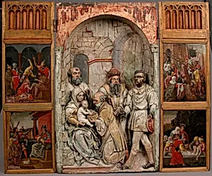 Adoration of the Magi Triptych Panel