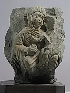 Capital with Adoration of the Magi