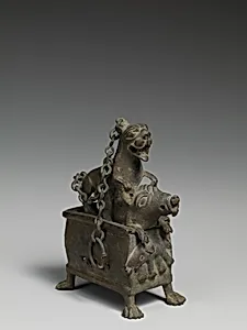 Censer with a Lioness Hunting a Boar