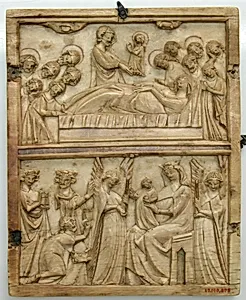 Central Leaf of a Diptych