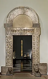 Doorway from the Church of San Nicolò, San Gemini