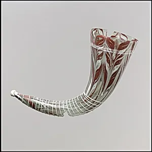Glass Drinking Horn