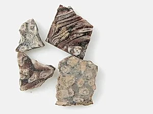 Glass Fragments from a Vessel