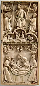 Leaf from an Ivory Diptych