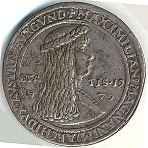 Medal of Maximillian I as Archduke Of Austria and Maria of Burgundy, 1479 (?)