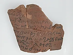Ostrakon with a Letter from Paternoute to Epiphanius