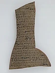 Ostrakon with Biblical Text