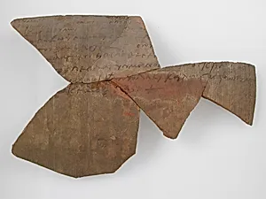 Ostrakon with Troparion (?)