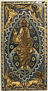 Plaque with Christ in Majesty