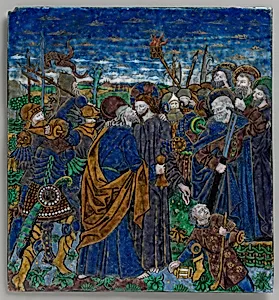 Plaque with The Betrayal of Christ