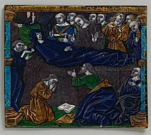 Plaque with the Death of the Virgin