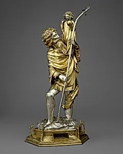 Reliquary Statuette of Saint Christopher