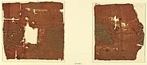 Textile with Lions and Peacocks