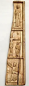 Wing of an Ivory Triptych with Scenes from the Life of Christ