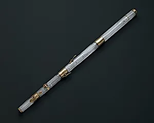 Transverse Flute in D-flat by Claude Laurent