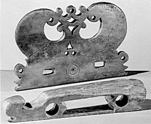 Viol Bridge and Tail-Piece