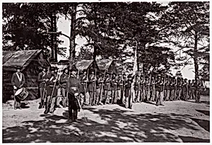 21st Michigan Infantry. Sherman's Volunteers by Mathew B. Brady|Unknown