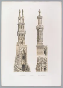 70. Mosquée Naçeriyeh, au Kaire; M. el Bordéni