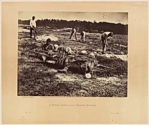 A Burial Party, Cold Harbor, Virginia.
