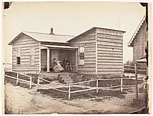 [A Frontier Home] by Unknown