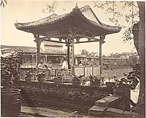 A Tea Pavilion, Canton