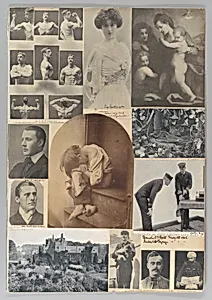 Album page with Poor Jo by Oscar Gustav Rejlander|George James Howard, 9th Earl of Carlisle (EP)