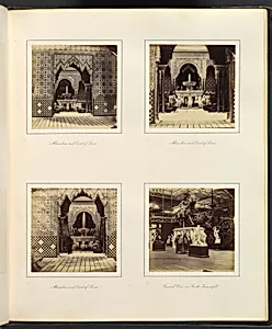 [Alhambra and Court of Lions; View in South Transept] by Philip Henry Delamotte