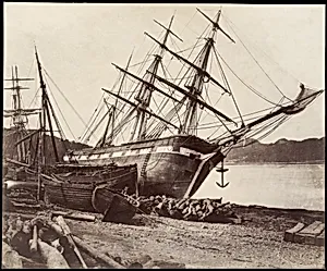 American Barque "Jane Tudor," Conway Bay by David Johnson