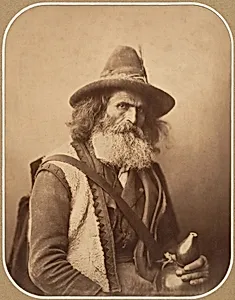 [An Italian Street Musician] by Gustave Le Gray