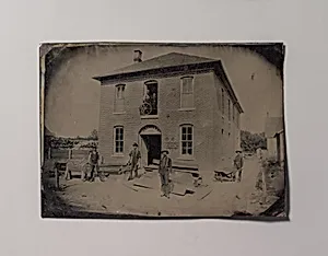 [A.S. Howard Building Under Construction] by Unknown
