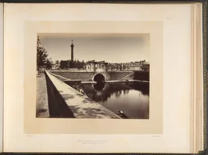 Barracks Post, Place de la Bastille; Canal Tunnel and July Column