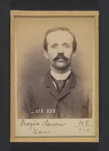 Bazin. Claudius dit César. 36 ans, né à Chatillon (Ain). Mécanicien. Anarchiste. 11/3/94.