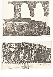 Beit-Lehem, Mosaïque de l'Église II by Auguste Salzmann|Imprimerie photographique de Blanquart-Évrard, à Lille
