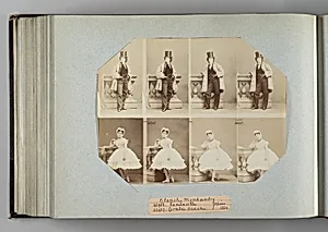 Blanche Montaubry; Sanlaville; Coralie Brache by André-Adolphe-Eugène Disdéri