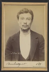 Bourbasquet. François. 25 ans, né le 11/3/69 à St Avé (Morbihan). Garçon coiffeur. Anarchiste. 2/7/94. 