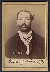 Boutel. Joseph. Louis. 34 ans, né à Bonnay (Eure). Corroyeur. Anarchiste. 5/3/94.  by Alphonse Bertillon