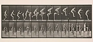 [Boys Playing Leap Frog]
