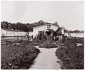 Campbell Hospital, D.C. by Mathew B. Brady|Unknown