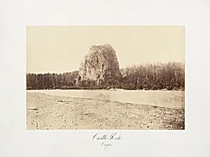 Castle Rock, Oregon by Carleton E. Watkins