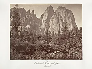Cathedral Rocks and Spires by Carleton E. Watkins