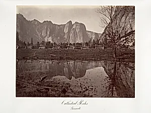 Cathedral Rocks, Yosemite by Carleton E. Watkins