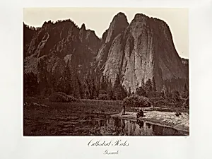 Cathedral Rocks, Yosemite by Carleton E. Watkins