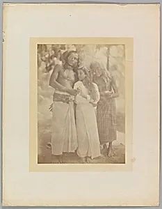 [Ceylonese Group by a Tree]