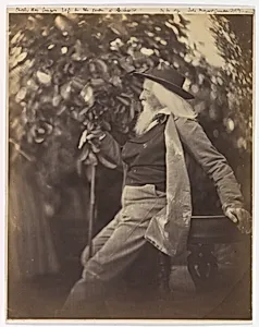 Charles Hay Cameron, Esq., in His Garden at Freshwater by Julia Margaret Cameron