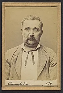 Chornat. Pierre. 50 ans, né le 20/6/44 à Letrat (Loire). Constructeur-mécanicien. Anarchiste. 2/7/94.  by Alphonse Bertillon